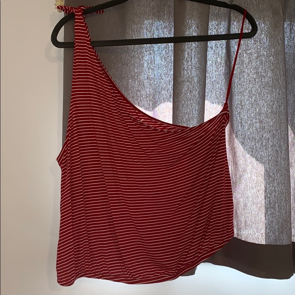 American Eagle one shoulder top